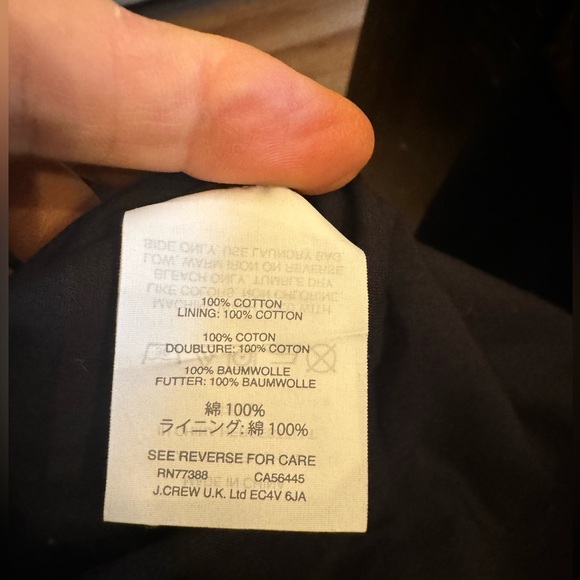 JCREW FLUTTER SLEEVE SHIFT DRESS IN EYELET - Picture 5 of 5